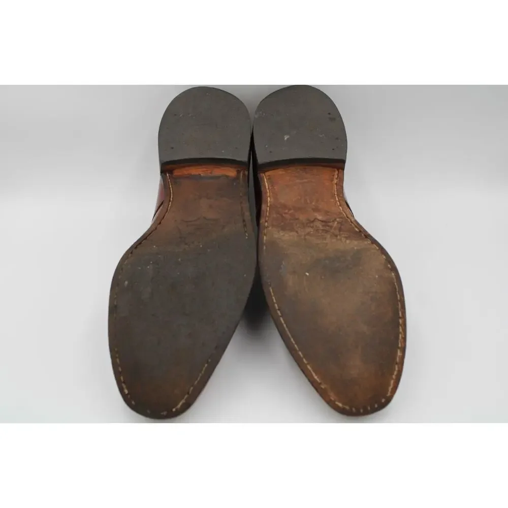 Size 8 - Vintage Allen Edmonds Madison Men's Leather Derby Dress Shoes